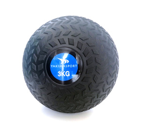 Czarna piłka lekarska Yakimasport Slam Ball PRO 3 kg 100420