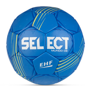 Niebieska piłka ręczna Select Mundo DB v24 220038