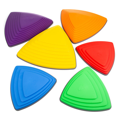 Kolorowe kamienie rzeczne (ścieżka sensoryczna) Gonge River Stones