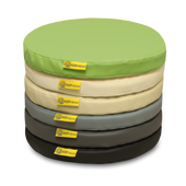 Poduszki PASTELOWE EKOSKÓRA bez nadruku zestaw NATURA 6 szt. AKSON