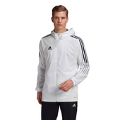 Biała kurtka wiatrówka Adidas Tiro 21 Windbreaker GP4966