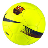 Żółta piłka nożna Nike FC Barcelona  SC3291-702 r4