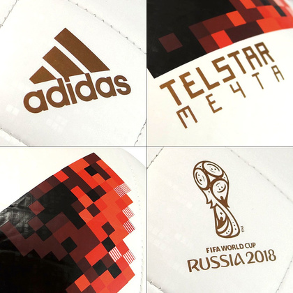 Piłka  nożna Adidas Telstar Mechta Glider CW4684 r4