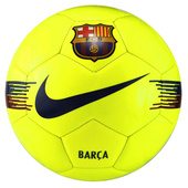 Żółta piłka nożna Nike FC Barcelona  SC3291-702 r4