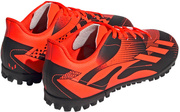 Czarno-pomarańczowe buty turfy Adidas X Speedportal Messi.4  GZ5136 - Junior