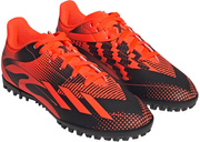 Czarno-pomarańczowe buty turfy Adidas X Speedportal Messi.4  GZ5136 - Junior