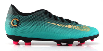 Zielone buty piłkarskie Nike Mercurial Vapor Club MG AJ3723-390