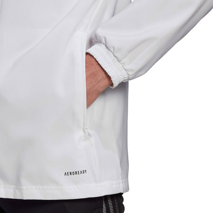 Biała kurtka wiatrówka Adidas Tiro 21 Windbreaker GP4966