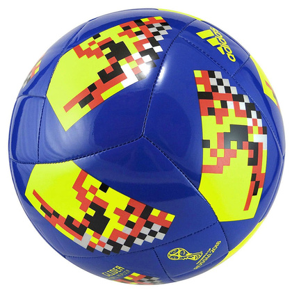 Niebieska piłka nożna Adidas Telstar Mechta Glider CW4687 r4