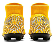 Żółto-czarne buty piłkarskie Nike Mercurial Superfly Club Neymar MG AO9467-710