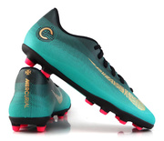 Zielone buty piłkarskie Nike Mercurial Vapor Club MG AJ3723-390