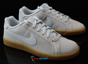 Beżowe buty sportowe damskie Nike Court Royale Suede 916795-001