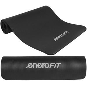 MATA FITNESS NBR ANTYPOŚLIZGOWA 183x61x1.5CM CZARNA + POKROWIEC ENERO FIT