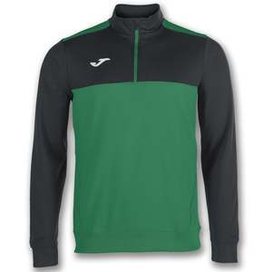 Bluza treningowa Joma Winner 100947.401 zielono-czarna