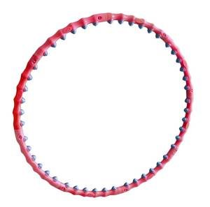 HULA HOOP Z MASAŻEM ALLRIGHT RED