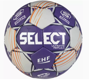 Szaro-fioletowa piłka ręczna Select Ultimate Replica Orlen Superliga EHF 220037