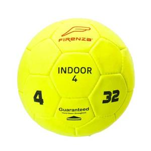 Żółta piłka halowa Firenza Indoor FB03008