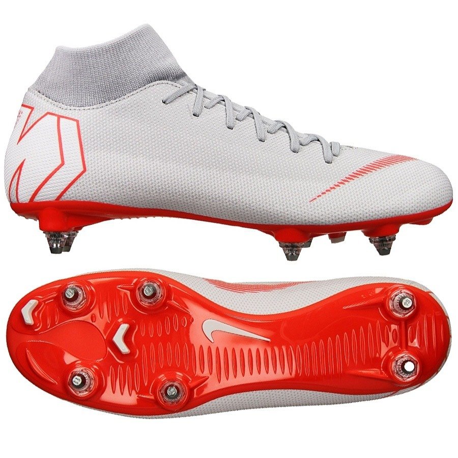 Szare buty piłkarskie Nike Mercurial Superfly Academy SG-PRO AH7364-060 |  Fulsport.pl