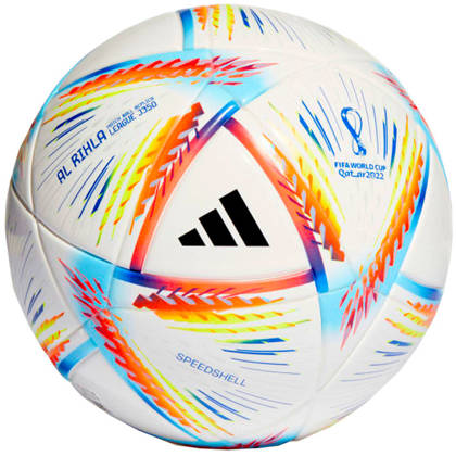 Biała piłka nożna Adidas Al Rihla League 350g Fifa World Cup 2022 H57795 - Junior