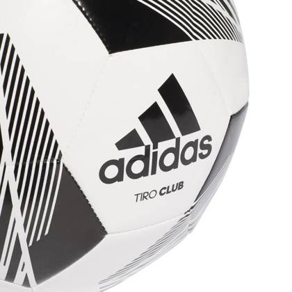 Biała piłka nożna Adidas Tiro Club FS0367 rozmiar 3