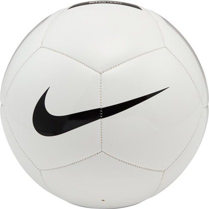 Biała piłka nożna Nike Pitch Team SC3992-100 rozmiar 4