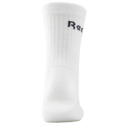 Białe skarpetki Reebok Active Core Crew Sock FL5230