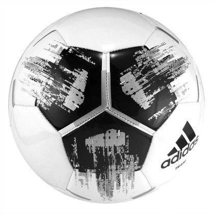 Biało-czarna piłka nożna Adidas Team Training CZ2230 rozmiar 3