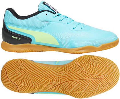 Błękitne buty halowe Puma Truco III 106892 09