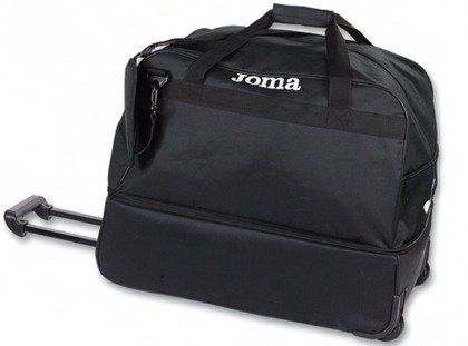 Czarna torba sportowa podróżna na kółkach Joma Trolley Training 400004.100