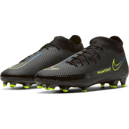 Czarne buty piłkarskie korki Nike Phantom GT Academy DF FG/MG CW6667-090