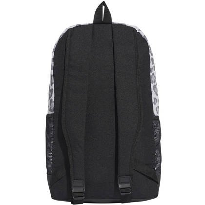 Czarno-beżowy plecak szkolny Adidas Linear Backpack Leopard GE1230