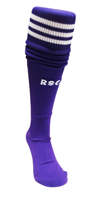 Fioletowe getry piłkarskie adidas RSC Anderlecht Bruksela 693852