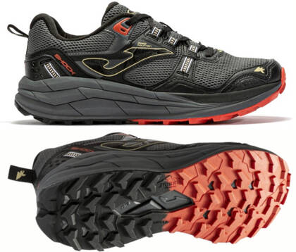 Grafitowe buty do biegania Joma Shock Men 2422 TKSHOW2422