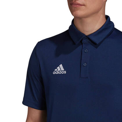 Granatowa koszulka polo Adidas Entrada 22 H57487