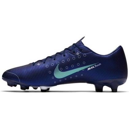 Granatowe buty piłkarskie korki Nike Mercurial Vapor 13 Academy FG/MG CJ1292 401