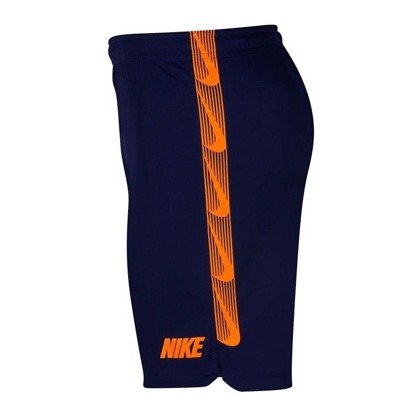 Granatowe spodenki piłkarskie Nike Dry Squad BQ3766-492 Junior