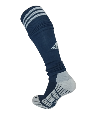 Granatowo-szare getry piłkarskie adidas Olympique Marsylia F48297