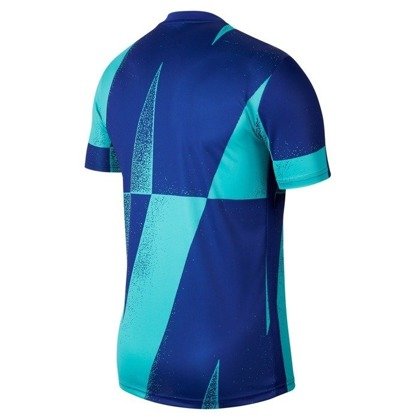 Koszulka piłkarska Nike FC Barcelona Dry Top BV2096-314 turkusowo-niebieska