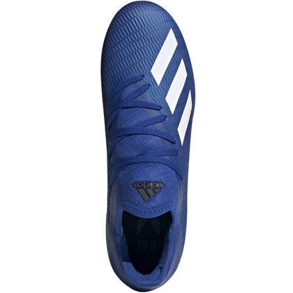 Niebieskie buty piłkarskie korki Adidas X 19.3 FG EG7130