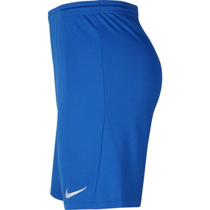 Niebieskie spodenki sportowe Nike Park III BV6855 463