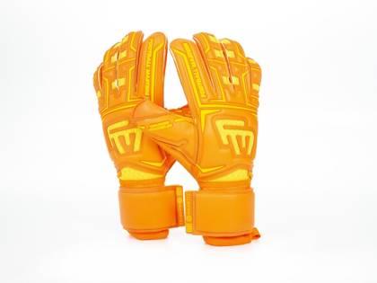 Pomarańczowe rękawice bramkarskie Football Masters Clima Orange Contact Grip RF