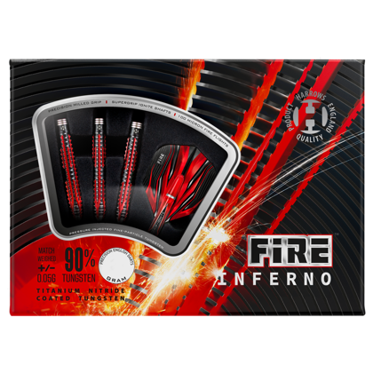 Rzutki Harrows Fire Inferno 90% Steeltip