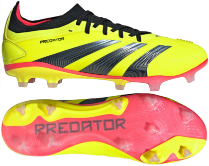 Seledynowe buty piłkarskie Adidas Predator PRO FG IG7776