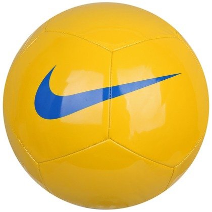 Żółta piłka nożna Nike Pitch Team SC3992-710 rozmiar 3