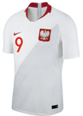 Biała koszulka Nike Polska Vapor Match Lewandowski 922939-100