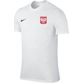 Biała koszulka piłkarska kibica Reprezentacji Polski Nike Park VI 725891-100