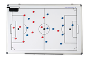 Biała tablica taktyczna do piłki nożnej 60x90 cm Yakimasport 100014