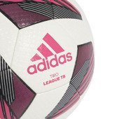 Biało-różowa piłka nożna Adidas Tiro League TB FS0375 - rozmiar 4