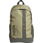 Ciemnozielony plecak szkolny Adidas BB BAG Khaki FL3667