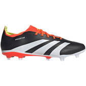 Czarno-koralowe buty piłkarskie Adidas Predator League FG IG7762